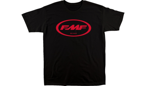 FMF Racing - FMF Racing Factory Classic Don T-Shirt - SP23118918BLRXL - Black/Red - X-Large