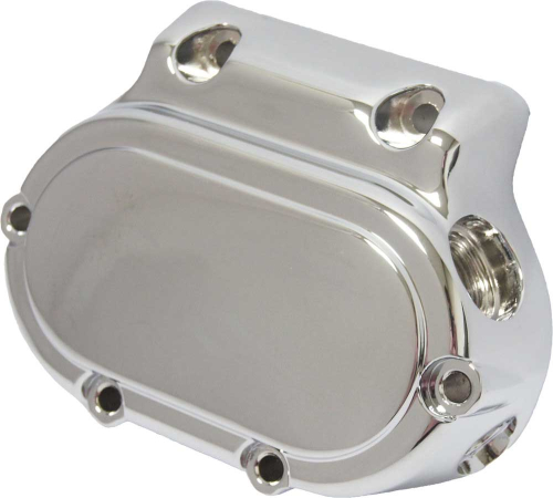 HardDrive - HardDrive Transmission Side Cover - Smooth - Chrome - 68-416