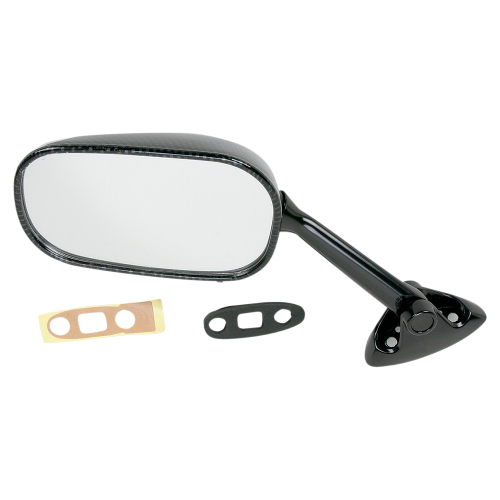 Emgo - Emgo OEM Style Mirror - Carbon Fiber - Left - 20-69784