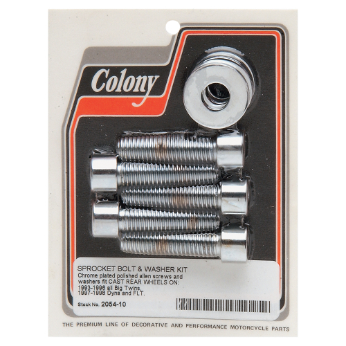 Colony - Colony Belt Pulley Mounting Hardware Kit - 2054-10