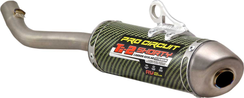 Pro Circuit - Pro Circuit Ti-2 Shorty Silencer - 1131412K-RV