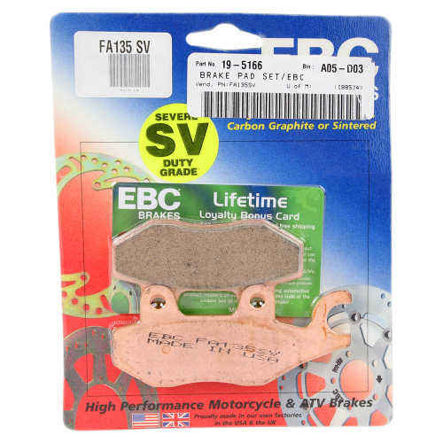 EBC - EBC SV Series Severe Duty Brake Pads - FA135SV
