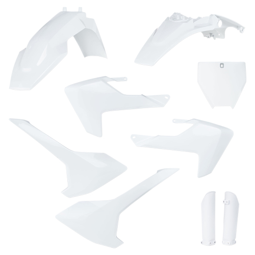 Acerbis - Acerbis Full Plastic Kit - White 20 - 2731986811