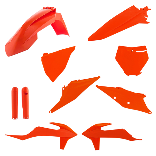 Acerbis - Acerbis Full Plastic Kit - Orange 16 - 2726495226