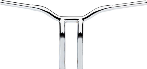 LA Choppers - LA Choppers 1-1/4in. Pullback Risers for Welded Kage Fighter T-Bars - Chrome - LA-7338-12