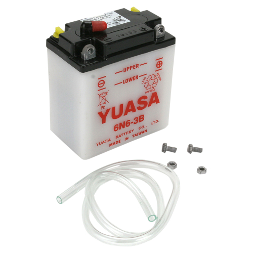 Yuasa - Yuasa Conventional 6V Battery - 6N6-3B - YUAM2660B