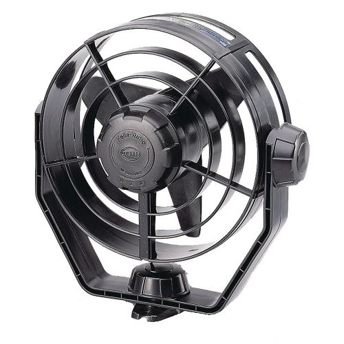 Hella Marine - Hella Marine 2-Speed Turbo Fan - 12V - Black