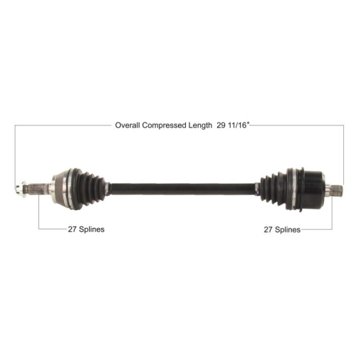 TYTANEUM - TYTANEUM OE Style CV Axle - ARC-7034