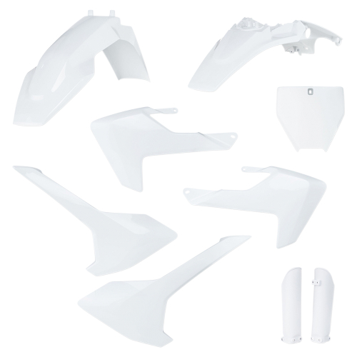 Acerbis - Acerbis Full Plastic Kit - White - 2731980002