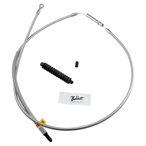 Barnett - Barnett Stainless Clear-Coated Clutch Cable (+10in.) - 102-30-10005-10