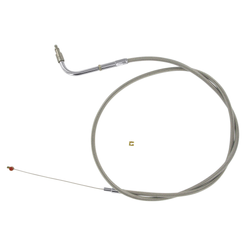 Barnett - Barnett Stainless Clear-Coated Throttle Cable (+6in.) - 102-30-30015-06
