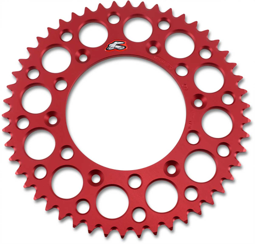 Renthal - Renthal Ultralight Rear Sprocket - Red - 49T - 154U-520-49RD