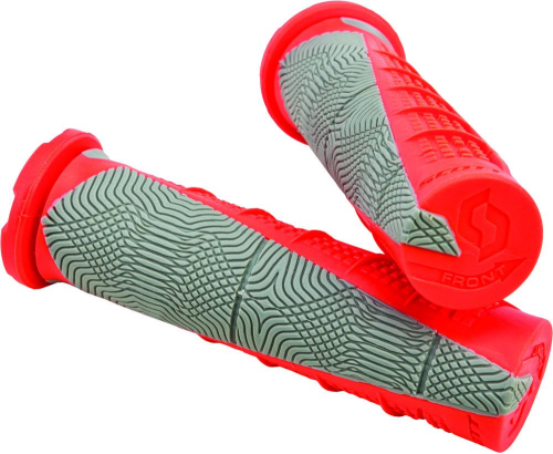 Scott USA - Scott USA Deuce Grips - Neon Red/Gray - 217892-5858