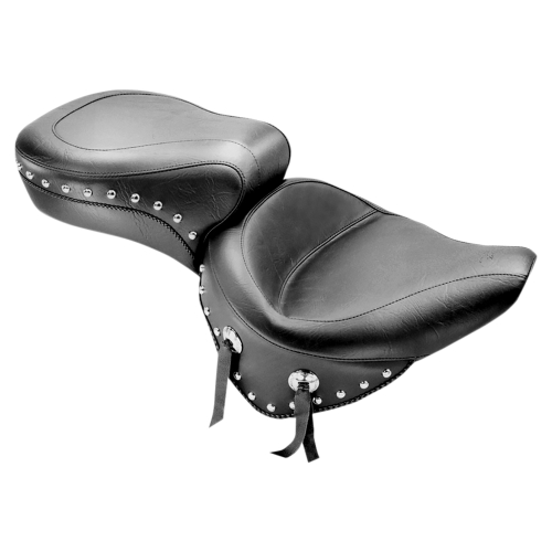 Mustang - Mustang Wide Studded Super Touring One-Piece Seat - 75072