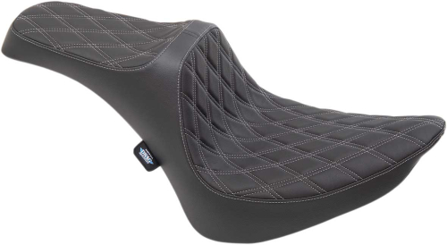 Drag Specialties - Drag Specialties Predator III Seat - Double diamond - 0802-1367