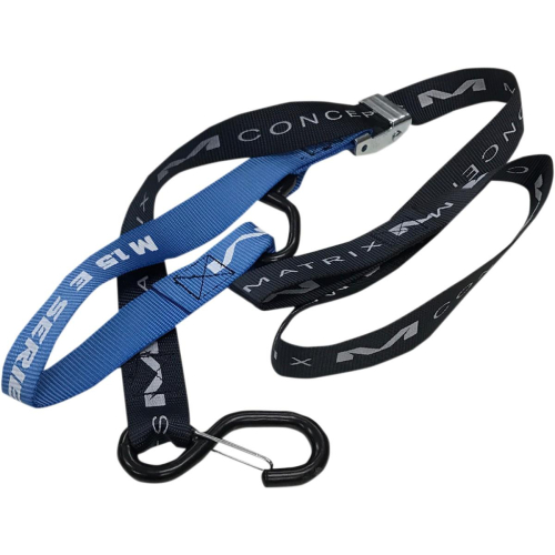 Matrix Concepts LLC - Matrix Concepts LLC E-Series Tiedowns - 1-1/2in. - Black/Blue - E1-303