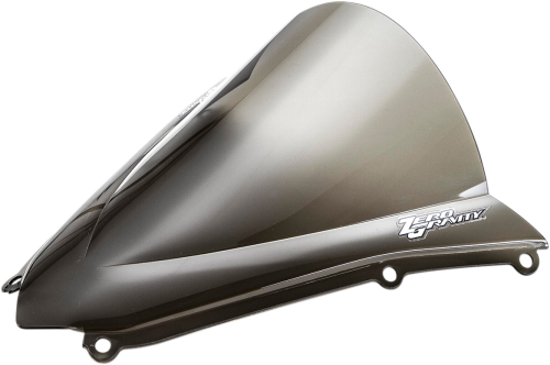 Zero Gravity - Zero Gravity Double Bubble Windscreen - Light Smoke - 16-254-02