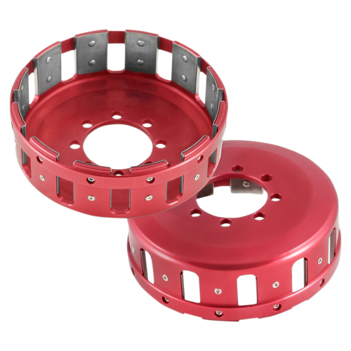 Barnett - Barnett Billet Clutch Basket - Red - 321-25-01812