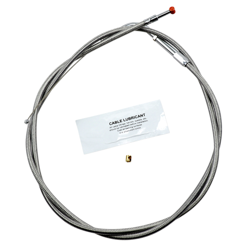 Barnett - Barnett Stainless Clear-Coated Throttle Cable (+8in.) - 102-30-30016-8