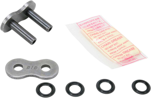D.I.D - D.I.D Rivet Connecting Link for 530 ZVMX Super Street X-Ring Chain - Black - 530ZVMX-ZJB