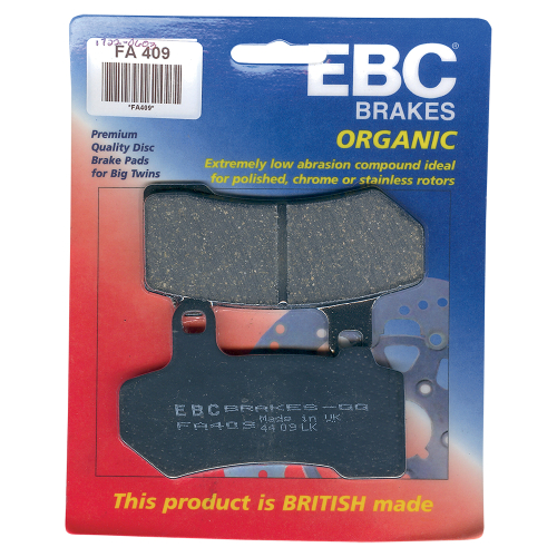 EBC - EBC Organic Brake Pads - FA409