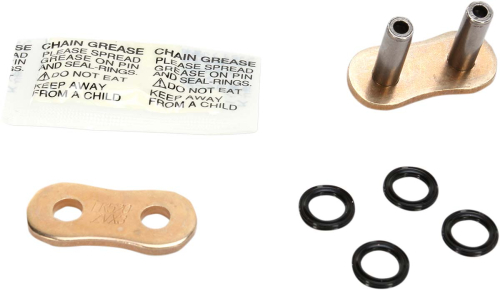 EK Chain - EK Chain Rivet Connecting Link for 530 ZVX3 Series Chain - Natural - 530ZVX3-MLJ
