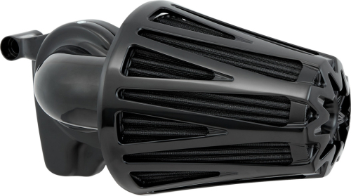 Arlen Ness - Arlen Ness Monster Sucker Air Cleaner Kit with Cover - CrossFire/Black - 600-085