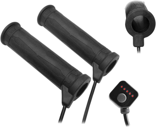 Koso North America - Koso North America 5 Level Heated Twist Grips - AM10703G