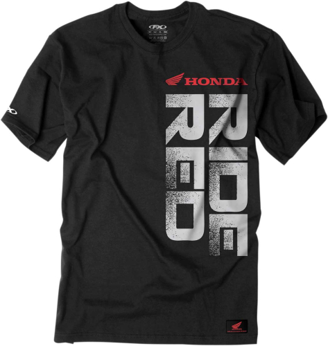 Factory Effex - Factory Effex Honda Ride Red Vert T-Shirt - 16-88312 - Black - Large