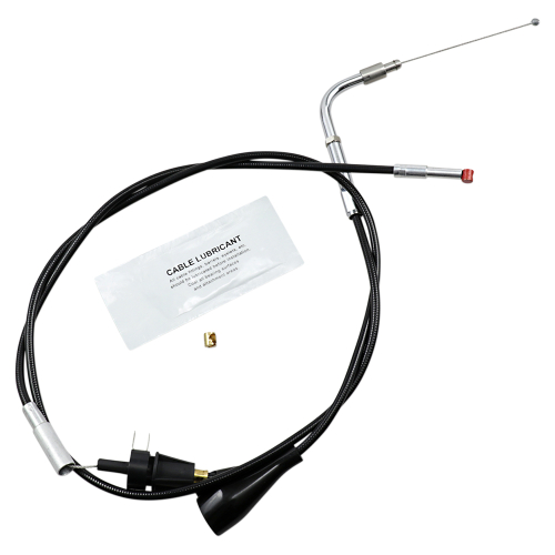 Barnett - Barnett Black Vinyl Idle-Cruise Cable - 101-30-41004