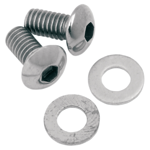 Colony - Colony Fork Slider Drain Screws - Button Head - Chrome - 9758-2
