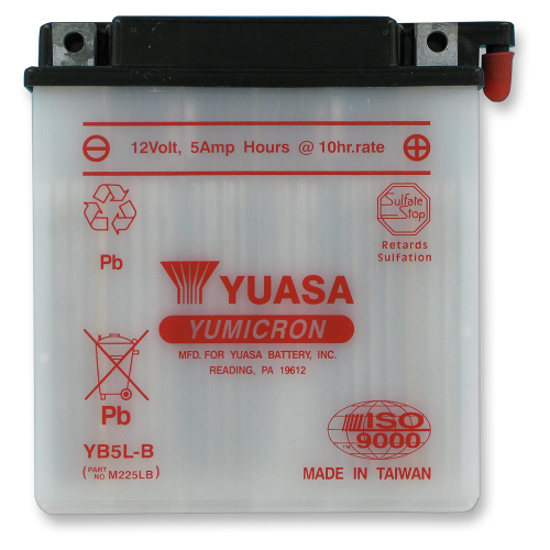 Yuasa - Yuasa Yumicron Battery - YB5L-B - YUAM225LB