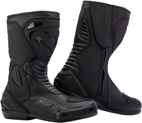 RST - RST S-1 Waterproof Boots - 103123BLK-40 - Black/Black - 40