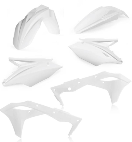 Acerbis - Acerbis Plastic Kit - White - 2685810002