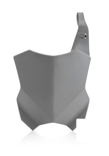 Acerbis - Acerbis Front Number Plate - Grey Hawk - 2780400011