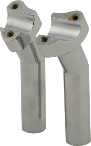 HardDrive - HardDrive Forged Pullback Handlebar Risers - 5-1/2in. Rise - Chrome - H57-6075CF-5.5