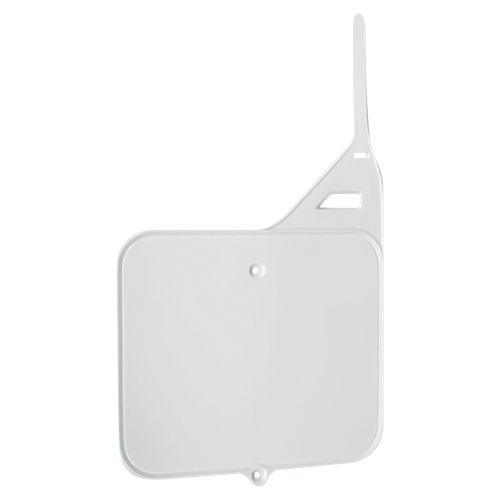 UFO Plastics - UFO Plastics Front Number Plate - White - SU02910041