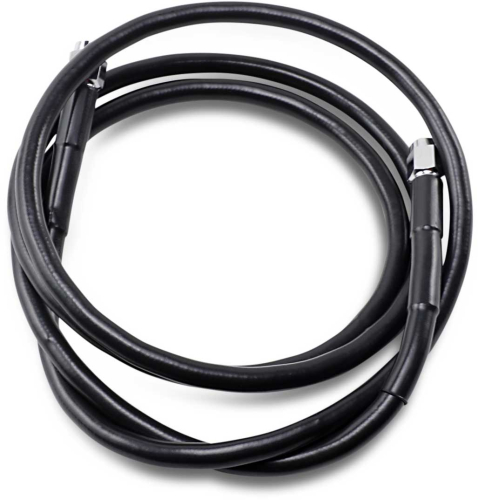 Drag Specialties - Drag Specialties Universal Black Vinyl-Coated Stainless Steel Brake Line - 60in. - 860-BLK