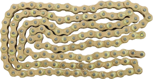 EK Chain - EK Chain 420 SH Motocross Series Chain - 132 Links - Gold - 420SH-132G