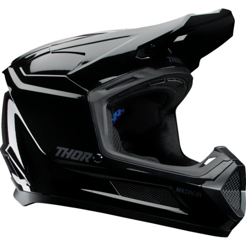 Thor - Thor Fleet Blackout Youth Helmet - 0111-1696 - Blackout Gloss - Medium