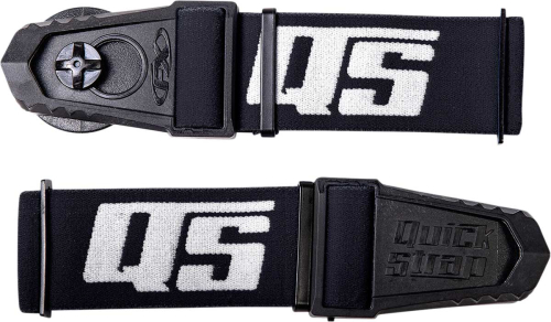 Factory Effex - Factory Effex Quick Strap Kit - Black - QS-45 - White/Black - OSFM