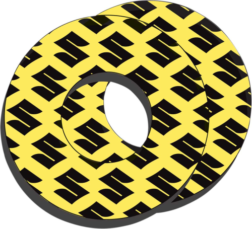 Factory Effex - Factory Effex Moto Grip Donuts - Suzuki Yellow - 08-67400