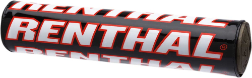 Renthal - Renthal SX Crossbar Pad - 10in. - Black/Red - P261