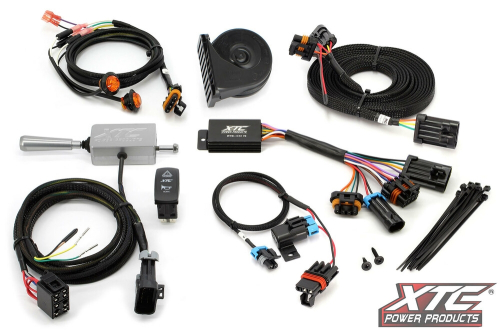 XTC Power Products - XTC Power Products ATS Kit with Billet Column Lever - ATS-L-POL-GBU