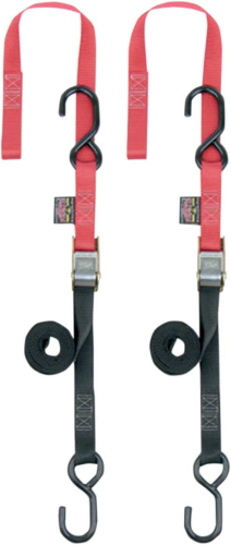 Powertye - Powertye 1in. Soft-Tye Tie-Down - Red - 23621