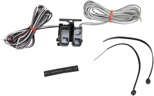 Drag Specialties - Drag Specialties Handlebar Start and Stop Switches - Black - 2106-0087