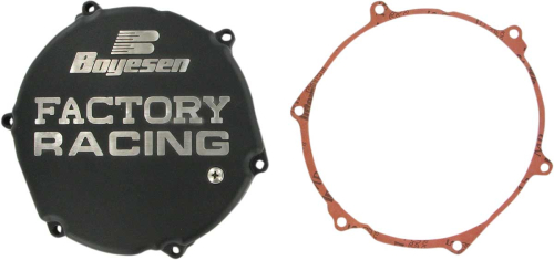 Boyesen - Boyesen Factory Clutch Cover - Black - CC-12B