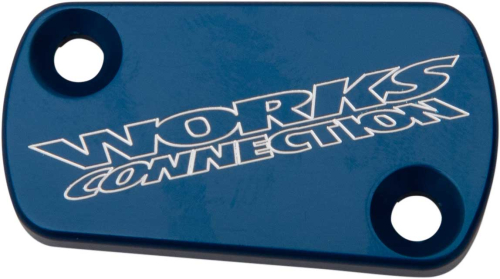 Works Connection - Works Connection Clutch Master Cylinder Cover - Blue - 21-150