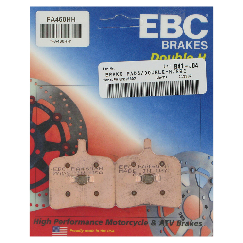 EBC - EBC Double-H Sintered Brake Pads - FA460HH