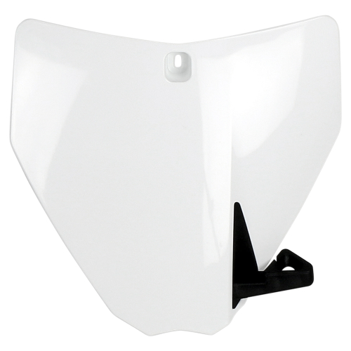 UFO Plastics - UFO Plastics Front Number Plate - White - HU03355041X